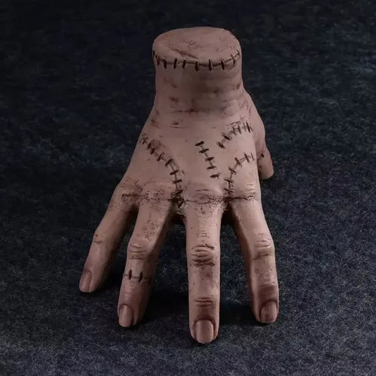 Halloween Horror Props Cosplay Addams Family Figurine Horror Broken Hands Ornaments for Halloween Party Costume Props Home Decor Good Vibrations