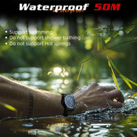 NORTH EDGE PHOTON Men Digital Military Watch Waterproof 50M Men's Sport Wristwatches Solar Power Luminous Enviormentally Clock Good Vibrations