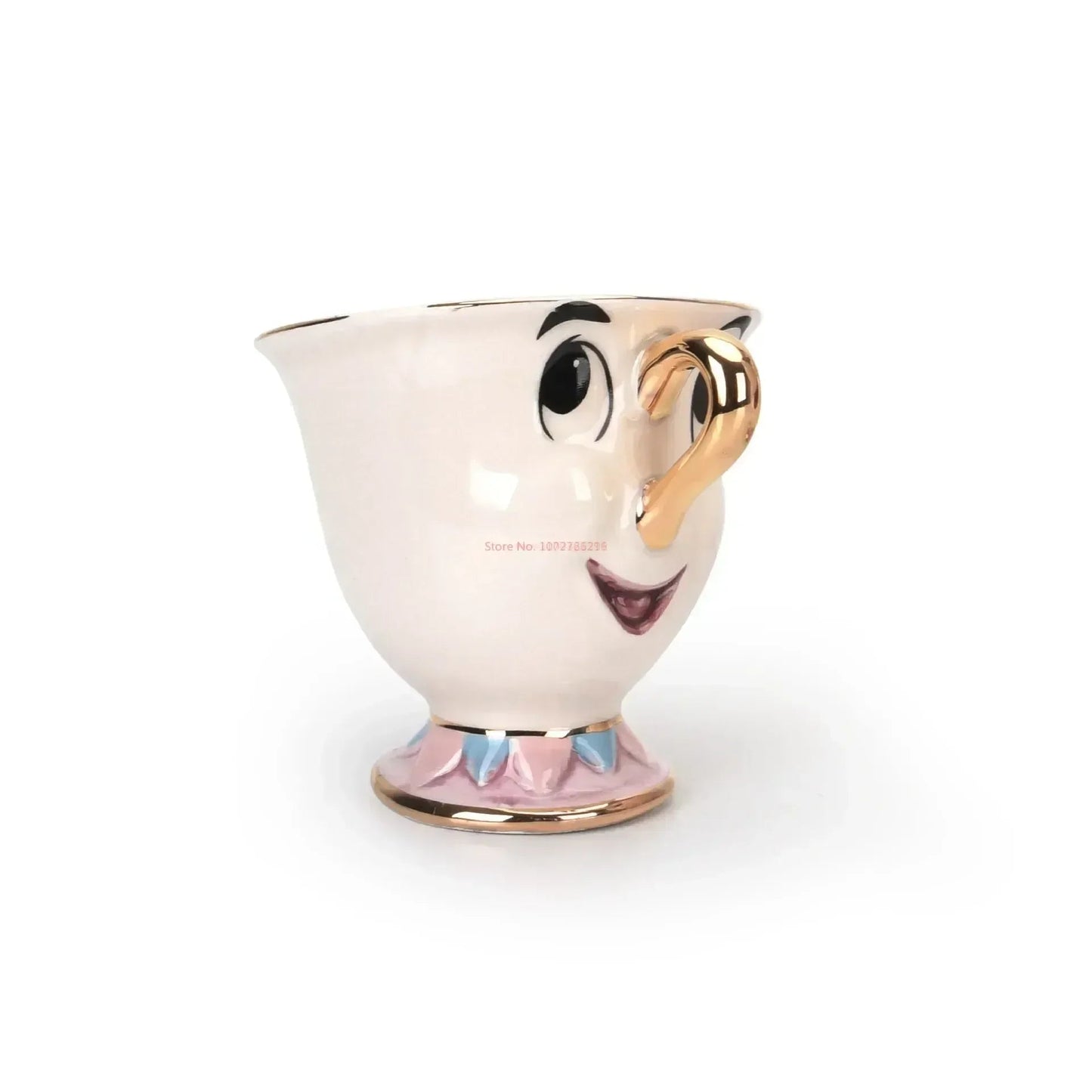 Disney Teapot Cute Cartoon Beauty And The Beast Coffee Pots Mug Mrs Potts Chip Cup Tea Cup Pots One Tea Set Droshipping Desk Gif Good Vibrations Adult Super Store