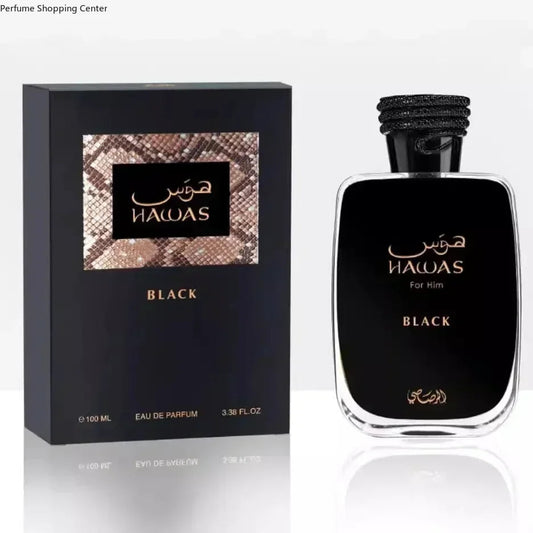 RASASI Hawas pheromone men's perfume, men's cologne, suitable for any occasion, 3.4oz lasting fragrance, Christmas gift Good Vibrations