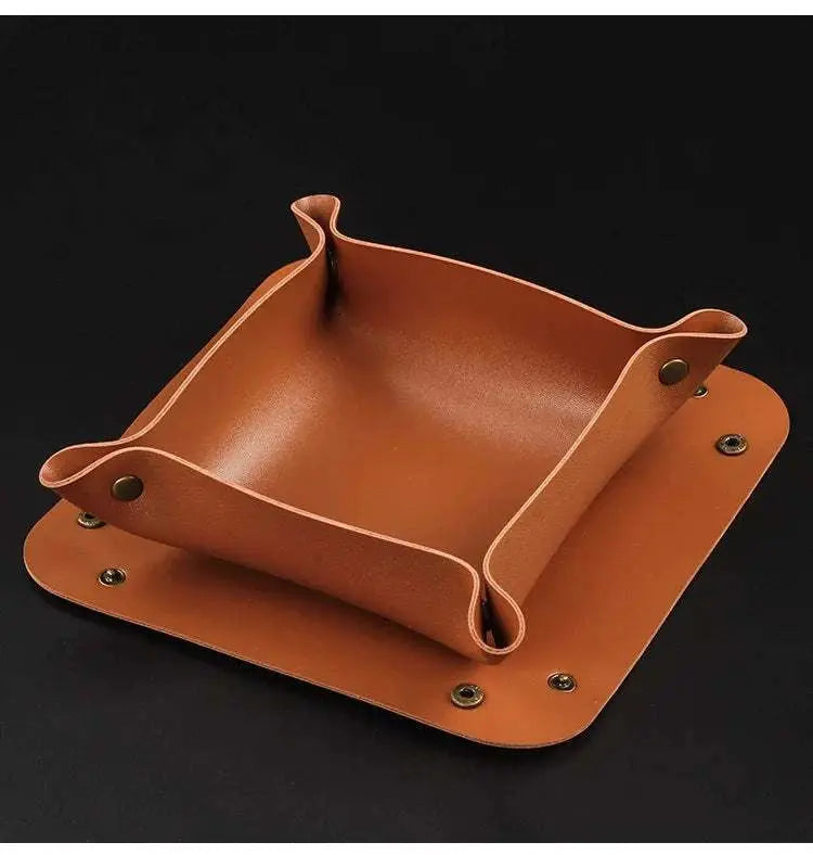 Leather Herb Tobacco Rolling Tray Foldable Cigarette Tobacco Rolling Tray Tobacco Roller Grinder Tray Herb Tobacco Storage Tray GOOD Vibrations Adult Super Store