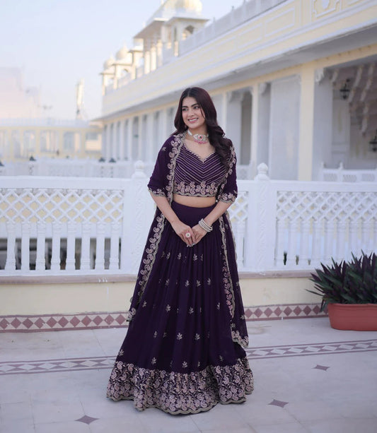 Designer Bridal Lehenga Choli Women Summer Party Wear Wedding Dresses Reversible Quick Dry Faux Georgette Low Price Bestselling Good Vibrations