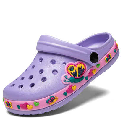 Cute New Animal Baby Boys Slippers Summer Kids Cartoon Sandals Toddler Beach Shoes Girls Cute Slides Children Slippers Good Vibrations