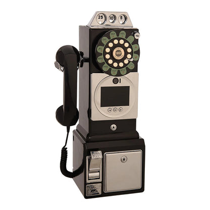 wedding party video guest book phone  Retro style retro phone booth  message recording 32G MP4 video audio message book phone Good Vibrations