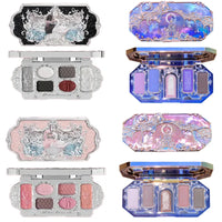 Moonlight Mermaid Gemstone Eyeshadow Palette Highly Pigmented Matte Shimmer Swan Ballet Eye shadow Collection Good Vibrations