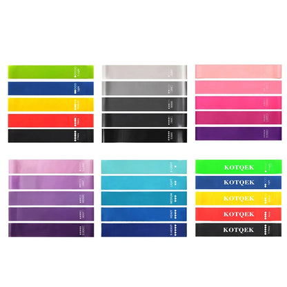 Home training yoga sport resistance bands Fitness Elastic Resistance Bands Stretching Pilates Crossfit Workout Gym Equipment Good Vibrations