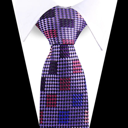 Elegant Ties For Men Fashion Item Necktie High Quality Classic Men Tie Suit Accessories Wedding Gifts Business Party Wholesale Good Vibrations