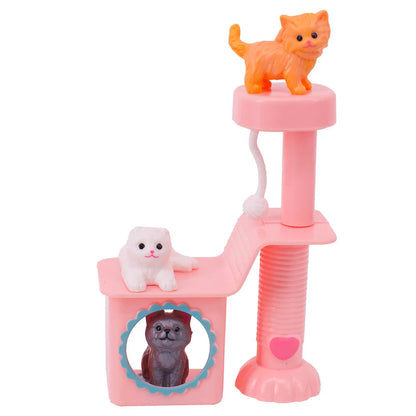 Doll House Furniture Bed Table Chair For 11.8inch 30cm Doll Plastics Cleaning Tools Accessories Mini Furniture Model Gifts Toys Good Vibrations