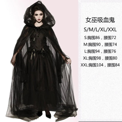Women Halloween Vampire couple uniform Purim Cosplay Costumes men Horror Ghost Dead Zombie Corpse Bride costume Dress adult Good Vibrations