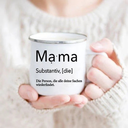 Mothers Day Gift for mom Mommy Birthday Gifts Best Mom Ever Mug Mommy Coffee Mugs Mother drink cup tea enamel cups Good Vibrations Adult Super Store