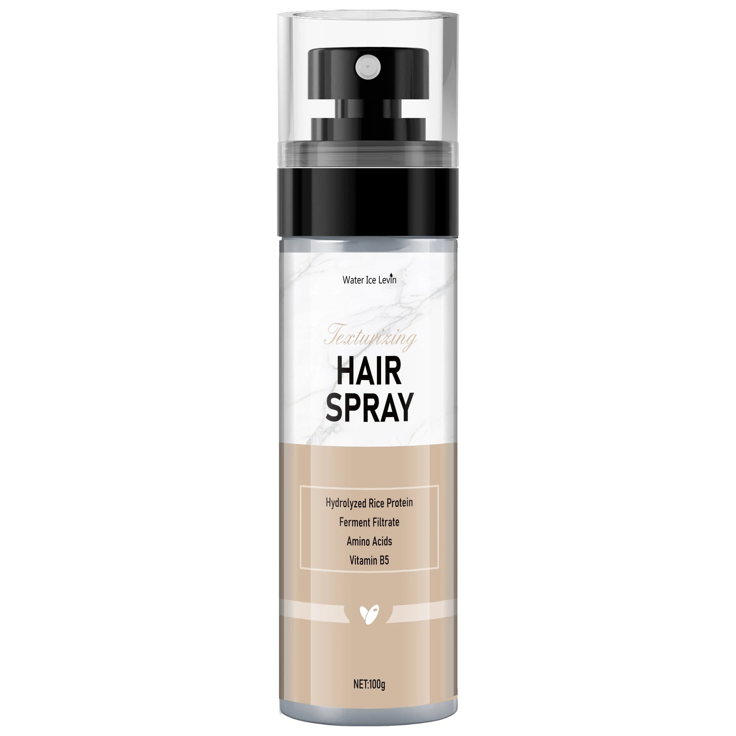 Texturizing Hair Spray - Contains Rice Protein, Moisturizing and Repairing Care, Amino Acids, Vitamin B5, Winter Hair Care Good Vibrations