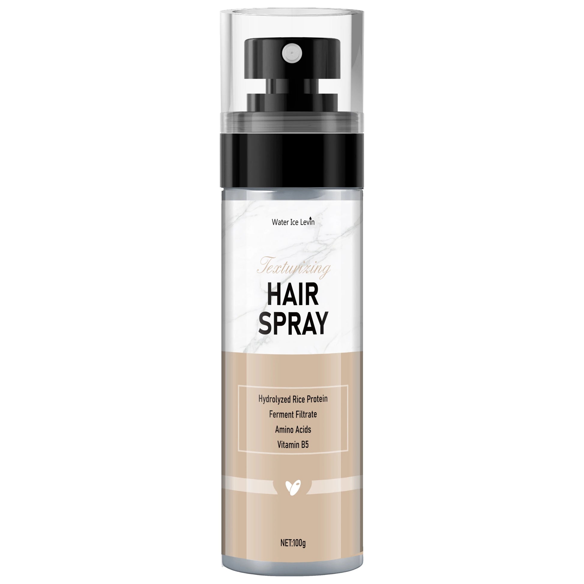 Texturizing Hair Spray - Contains Rice Protein, Moisturizing and Repairing Care, Amino Acids, Vitamin B5, Winter Hair Care Good Vibrations