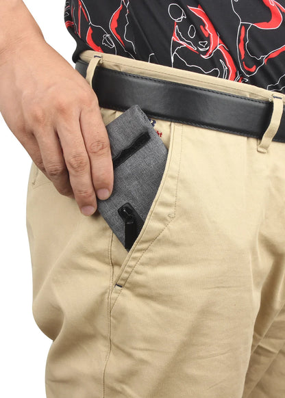 FIREDOG Smoking Smell Proof Pouch in pocket, odor protection PU leather bag.