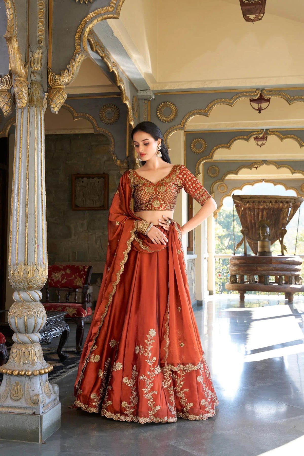 Trending Color Bridal Lehnga Choli for Girls Party Wear Wedding Dresses Low Price Indian Lehenga Choli With Dupatta for Women Good Vibrations