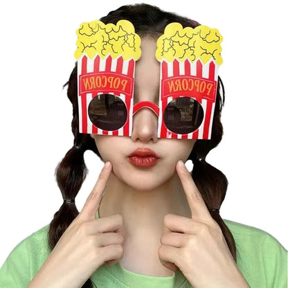 Party Sunglasses Funny Sunglasses Creative Eyeglasses Fancy Dress Props Summer Party Sunglasses Novelty Eyeglasses Good Vibrations