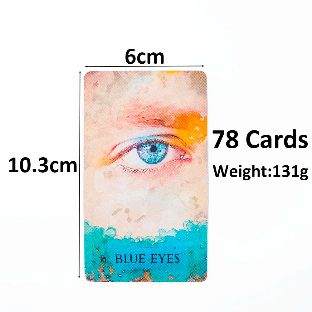 Who Is It Oracle Cards 78 Cards About 10X6cm NO Guide For Family Party High Quality Fortune Telling Divination Tarot Cards Deck Good Vibrations