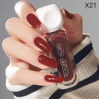 10ml Peel Off Water-Based Starry Nail Polish Fast Drying Long-Lasting Healthy And Brightening Effect No Need Lamp Cure Good Vibrations