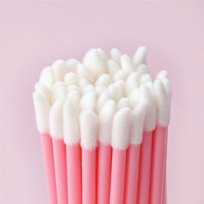 500PCS Lip Wands Applicators Disposable Lip Brush,Lipstick Brush Lip Gloss Applicator Wands,Makeup Applicator Beauty Tool Good Vibrations