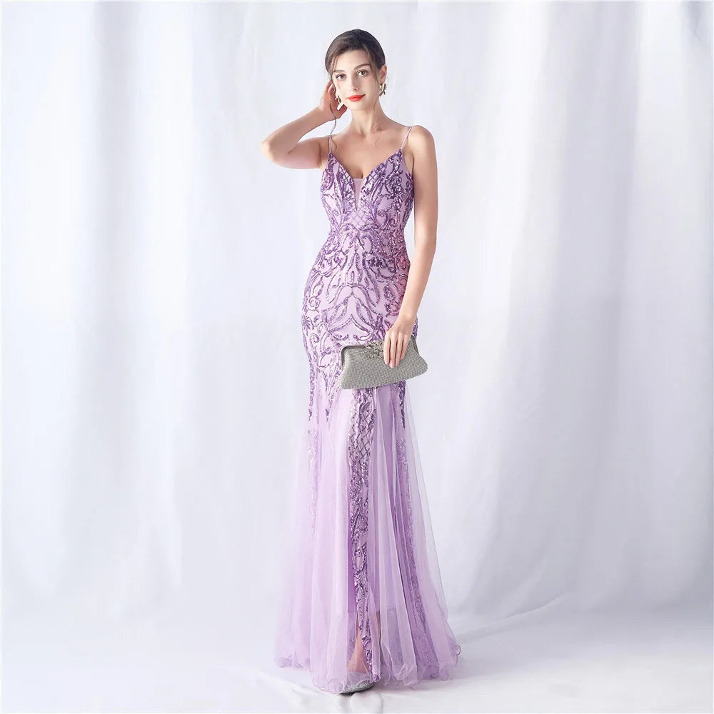 Luxury Prom Dress Women's Elegant Long Dress Party 2024 Graduation Ceremonies Prom Evening Formal Fashion Maxi Dress Wholesale Good Vibrations