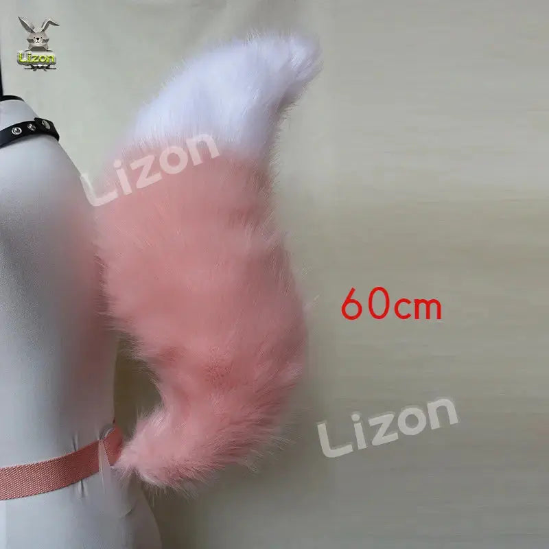 Electric Tail Lina Cosplay Tail Ears Hairhoop Bell Pink Fox Tails Wolf Adult Children Cosply Tails Costume Prop Accessories GOOD Vibrations