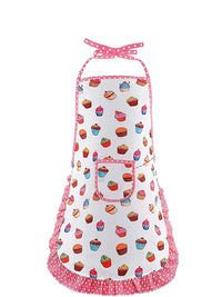 Apron for Little Girls 4/11Pcs Kids Kitchen Cooking Baking Pretend Play Set Simulation Pink Chef Baking Tool Play House Toys Good Vibrations
