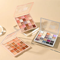 Cool Low Saturation Pure Wind 25 Color Eyeshadow Plate 2024 New Pearl Matte Color Ins Affordable Makeup Good Vibrations