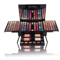Miss Rose Professional Makeup 194 Color Matte Shimmer Palette Cosmetic Foundation Powder Blush Eyebrow Contouring Beauty Kit Box Good Vibrations