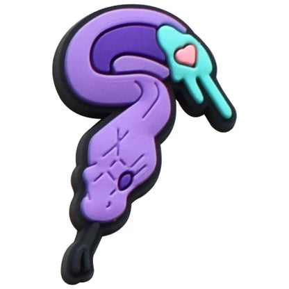 Shoe Charms for Crocs Accessories
 Halloween Shoes Charm for Croc Decorations Pins Men Accessory Jeans Woman Clogs Clips Badges Good Vibrations