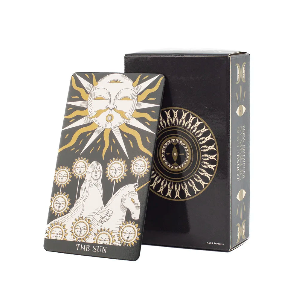 The Classic Tarot Cards Deck 78Pcs For Easy Beginners Fate Fortune Telling Party Tabletop Board Game Toy Good Vibrations
