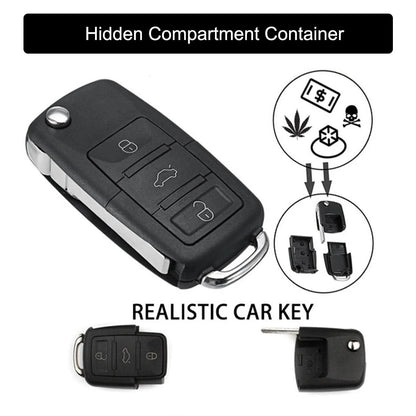 Hidden Secret Compartment Stash Storage Box To Discreet Decoy Car Key Fob Hide And Store Money Keys And Medicine Diversion Safe Good Vibrations