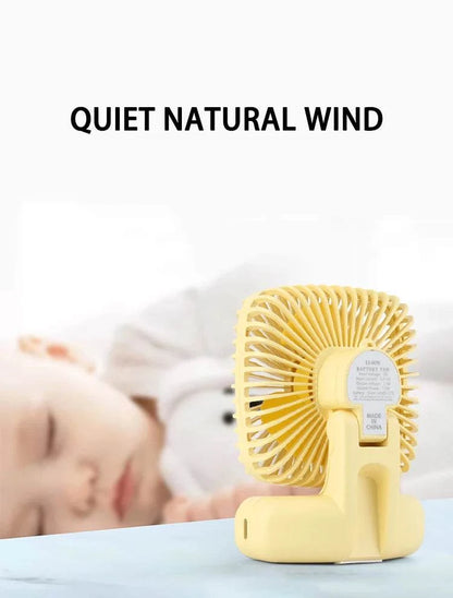 Desktop Desktop Small Fan Mini Handheld Usb Three Speed Cool Air Car Home Office Portable Quiet Outdoor Simple Portable Summer Good Vibrations Adult Super Store