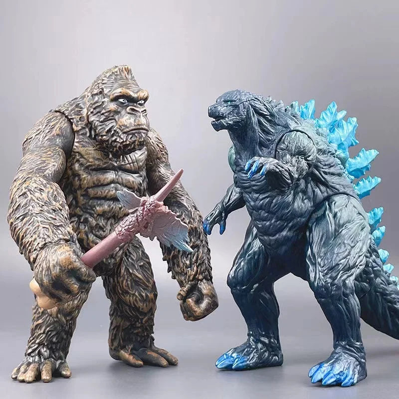 24cm Godzilla King of Monsters Runaway Mechanical Red lotus Planet Godzilla Action Figure Collection Model Toy Kid Birthday Gift Good Vibrations