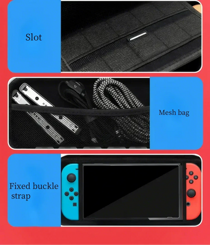 Storage Bag For Switch Portable NS Console Switch OLED Game Accessories Carrying Case Travel Cover Set Good Vibrations