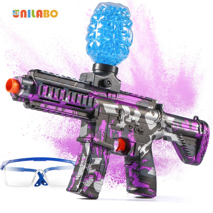 M416 Electric Ball Blaster Toy Gun - High-Speed, Metallic Finish, Rechargeable - Halloween Thanksgiving Gift(Bullets Excluded) Good Vibrations