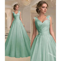 Spring Summer New Style Women's Dress V-Neck Fashion Mesh Sleeveless Long Gown Full-Length Skirt High Collar Empire Waist Good Vibrations
