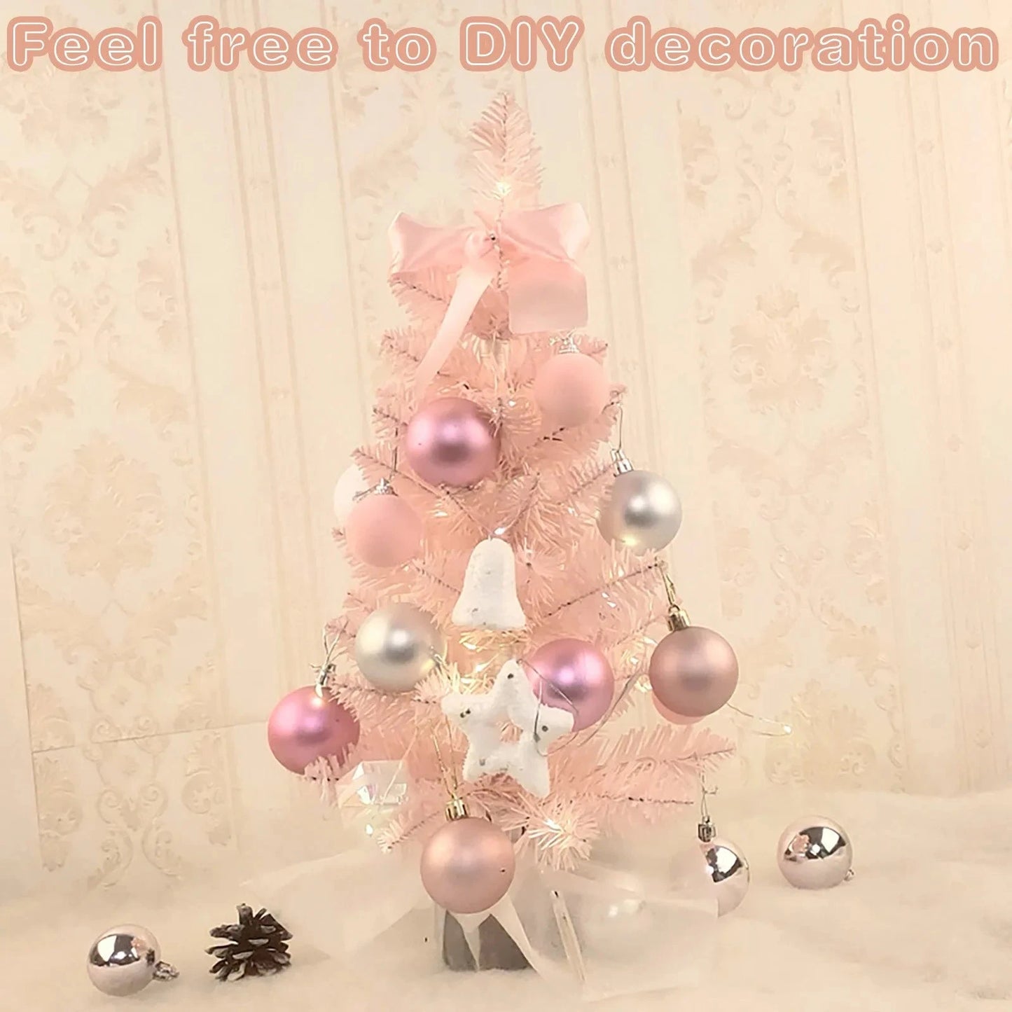 Christmas Desktop Mini Christmas Tree Christmas Decoration 2024 рождественский декор Dekoration Zu Hause Good Vibrations