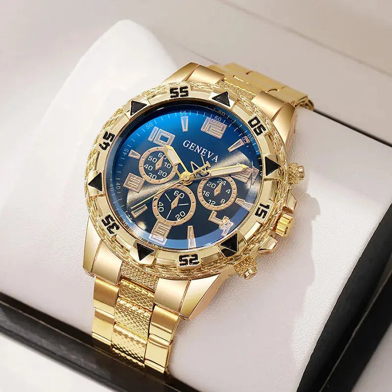 Men Watches Luxury Brand Watches for Men Fashion High Quality Quartz Wristwatches Business Steel Strap Sports Male Clock Good Vibrations