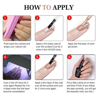 NAILCO 15ml Top Coat Base Coat Gel Nail Primer Gel Remover Nail Art Semi Permanent Lacquer Varnish Hybrid Nail Supplies Good Vibrations