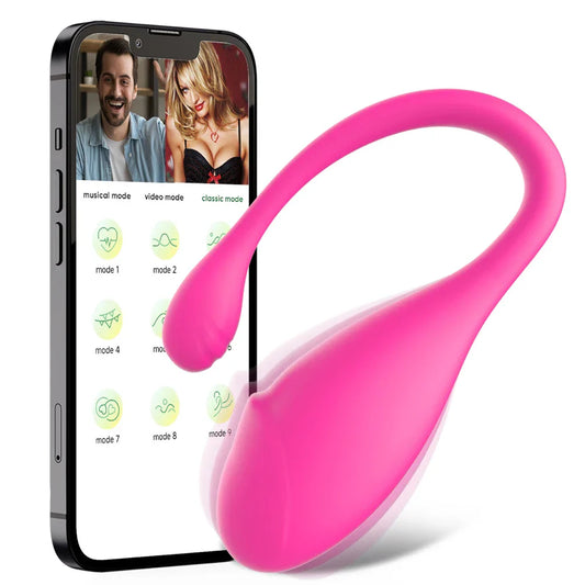 G-Spot Dildo Vibrator Wireless Bluetooth APP Control for Women