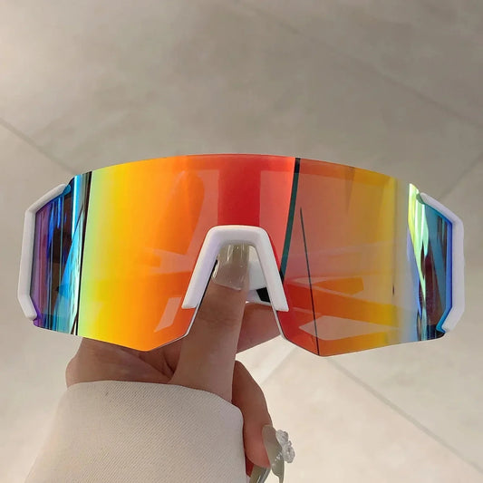 Outdoor Sport Goggle Sunglasses Women For Men Luxury Brand Designer Vintage Sun Glasses Popular Punk Skiing Windproof Shades Good Vibrations