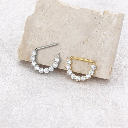 1Pc G23 Titanium Nipple Ring Women Girl Barbell Nipples Piercing Body Shield Jewelry Breast Accessories Good Vibrations