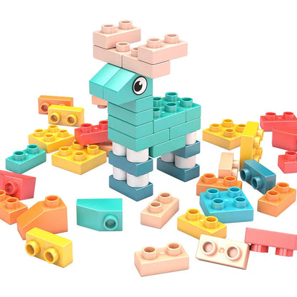 Large Size Blocks Compatible with Large Classic Blocks, Water Table,Sand Table and Blocks Table for Kids Activity Good Vibrations