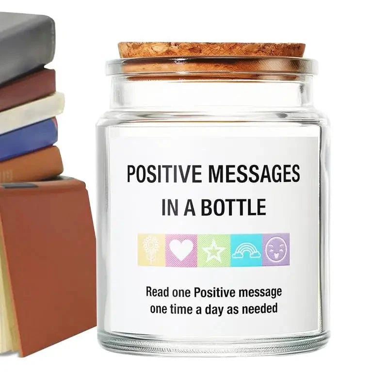 Encouraging Messages Bottle Positive Affirmation Jar Daily Encouraging Bottle For Friend Girlfriend Sister Wife Good Vibrations Adult Super Store