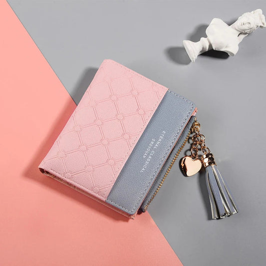 Purse Wallet Women Monederos Para Mujer Bolsa Feminina Money Bag Luxury Wallet Small Coin Purse Cute Wallets for Women Good Vibrations