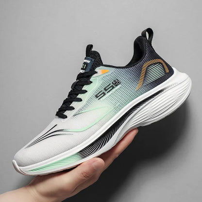 Men's tennis shoes, casual sneakers, breathable mesh shoes, lightweight neutral style, sports training shoes, men's shoes Good Vibrations