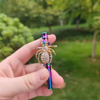 8cm colorful spider shaped metal cigarette holder Good Vibrations Adult Super Store
