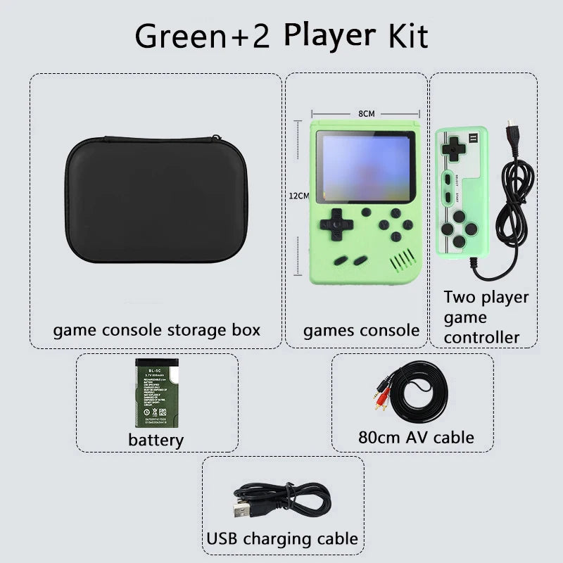 Built-in 500+ Classic games 5 inch arcade retro Console games console for Game boy Emulator TV Video Game Handheld Game Player Good Vibrations