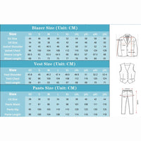 Elegant Wedding Suits for Men 2025 Solid Color Blazer Slim Fit 3 Pcs Jacket Pants Vest Costume Homme Formal Party Male Clothing Good Vibrations