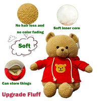 30/40cm Plush Bear Hidden Safes Storage Safe Compartment Sight Secret Stash Box Creative Gift for Money Jewelry Kids Doll Bear Good Vibrations Adult Super Store