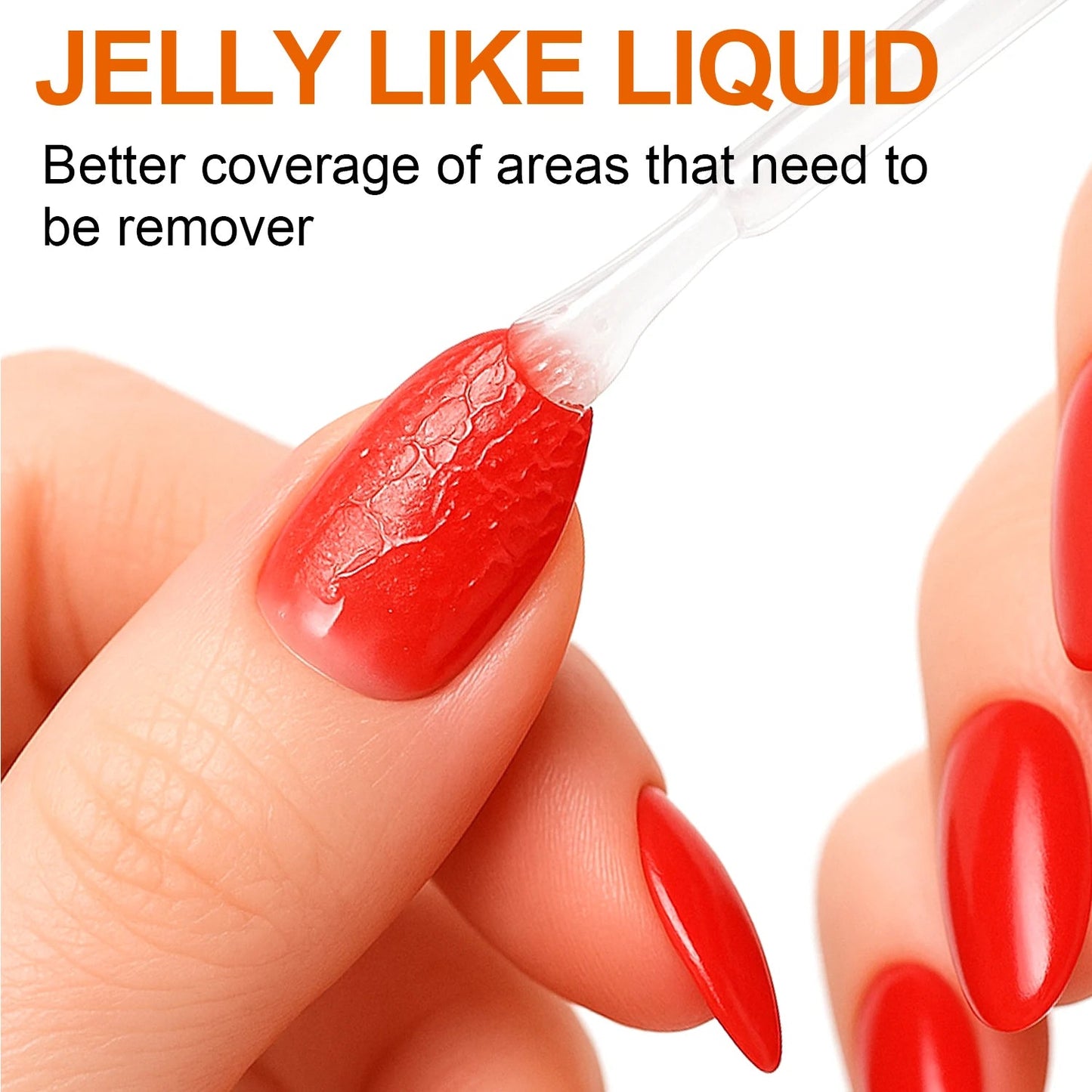 Gel Nail Polish Remover, Quick & Easy Polish Remover In 2-3 Minutes, No Need Soaking Or Wrapping - 0.51oz Good Vibrations